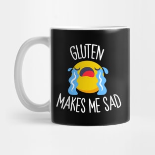 Gluten Makes Me Sad Mug